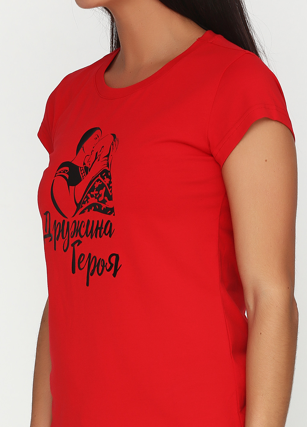 Червона літня футболка Manatki