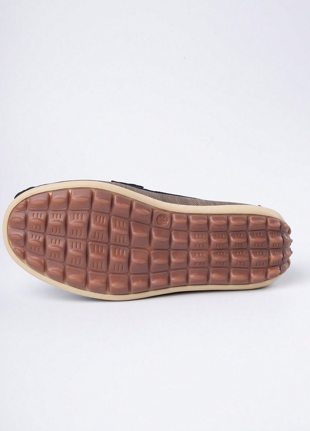 Серо-бежевые мокасины SHEIN без шнурков