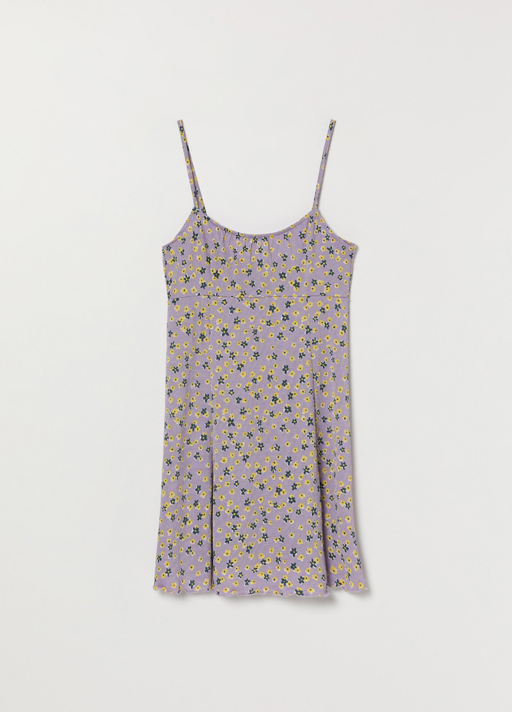 Фіолетова кежуал сукня кльош Lefties з квітковим принтом