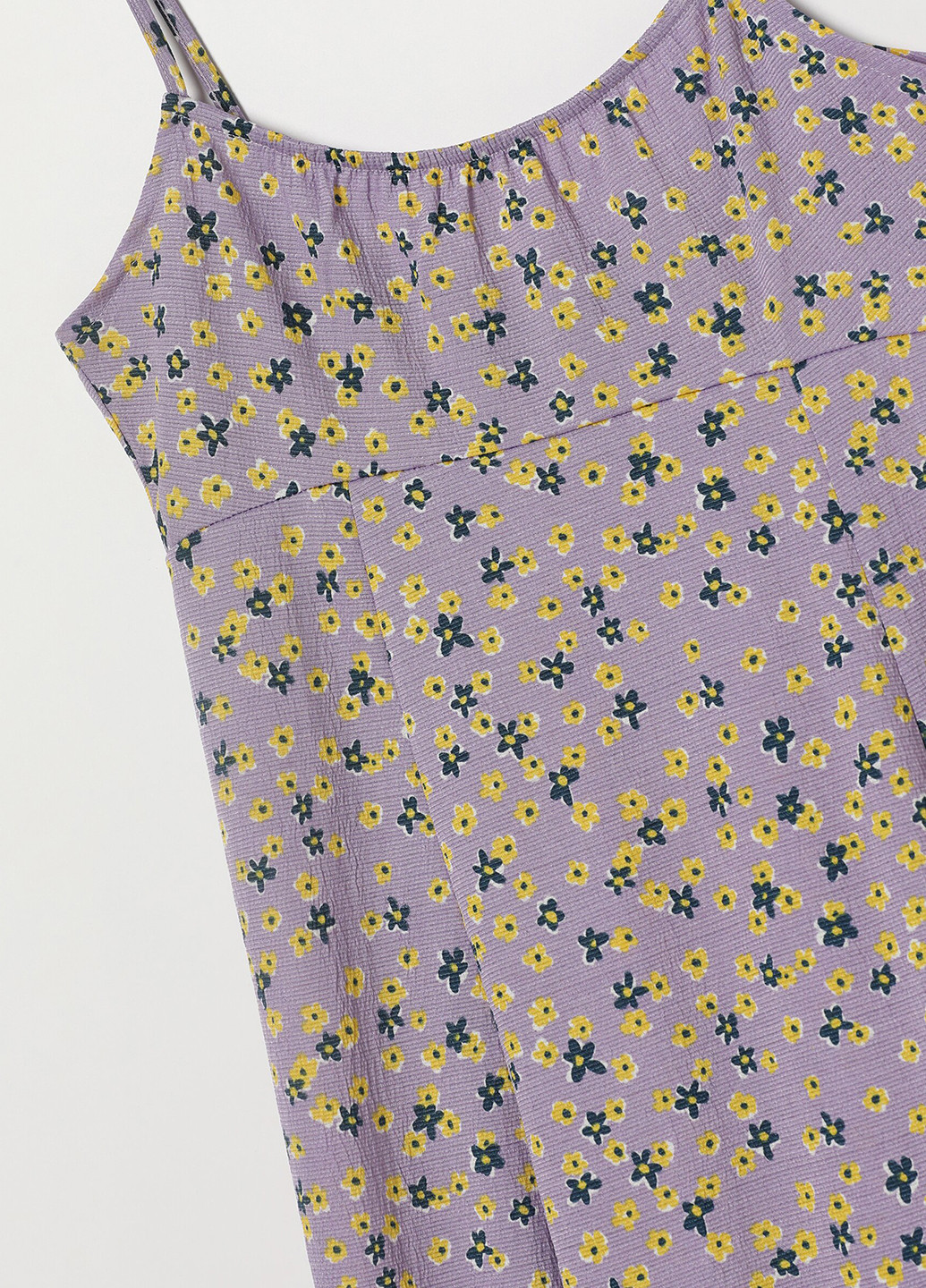 Фіолетова кежуал сукня кльош Lefties з квітковим принтом