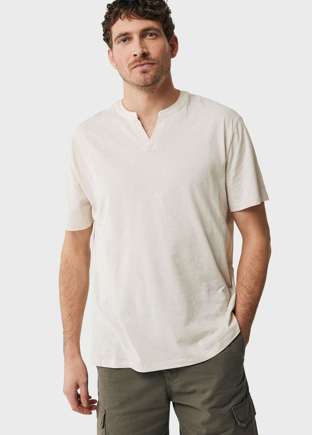 Світло-бежева футболка Mexx