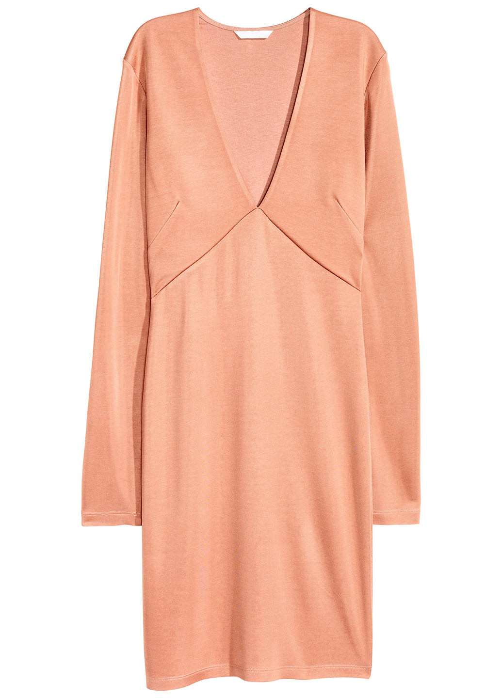 Бежева сукня демісезон,бежевий, H&M однотонна