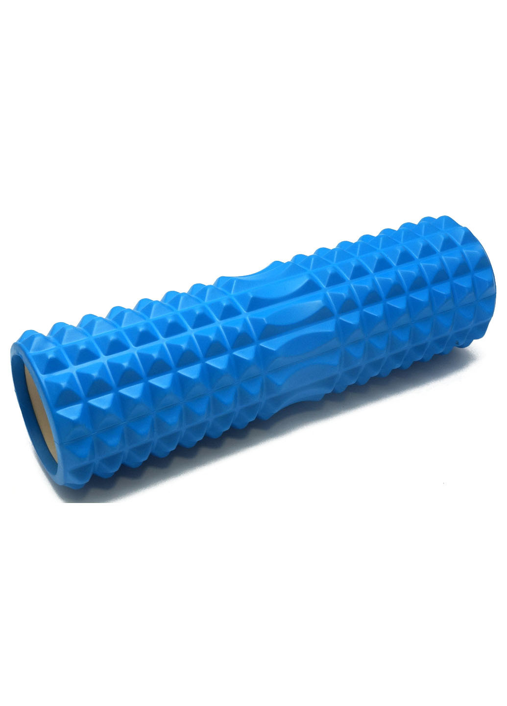 Массажный ролик Grid Roller v2.2 45 см синий (роллер, валик, цилиндр для йоги, пилатеса и массажа) EasyFit (237657516)