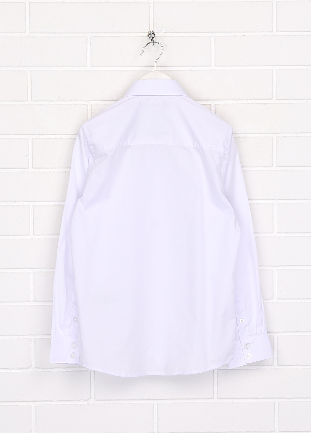 Белая классическая рубашка однотонная Cool Club by SMYK