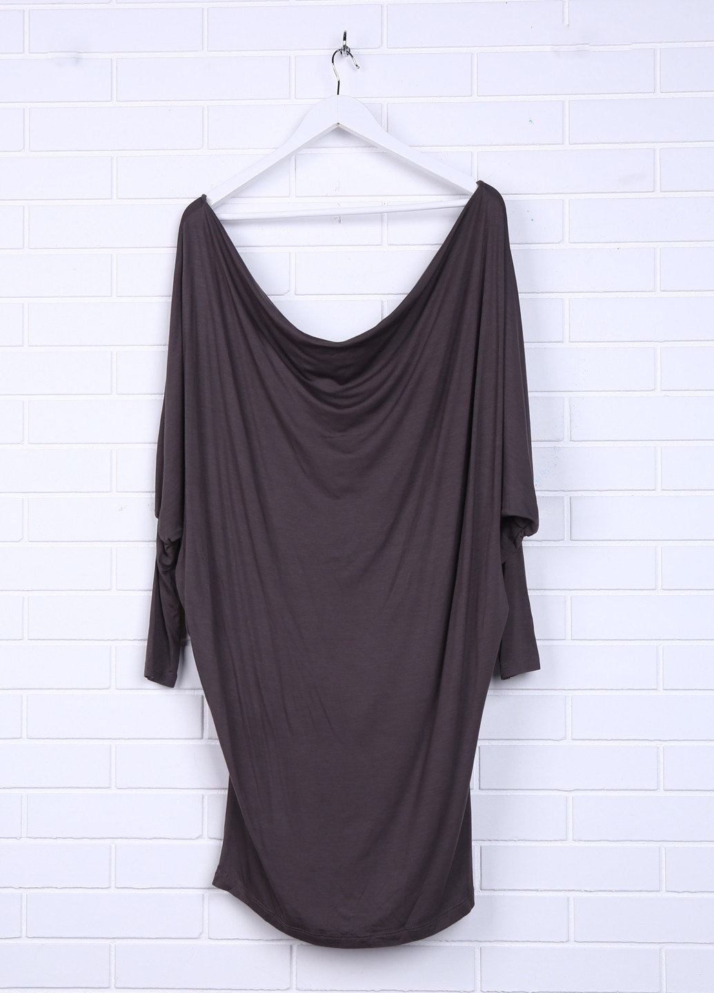 Светло-коричневое кэжуал платье Everis однотонное