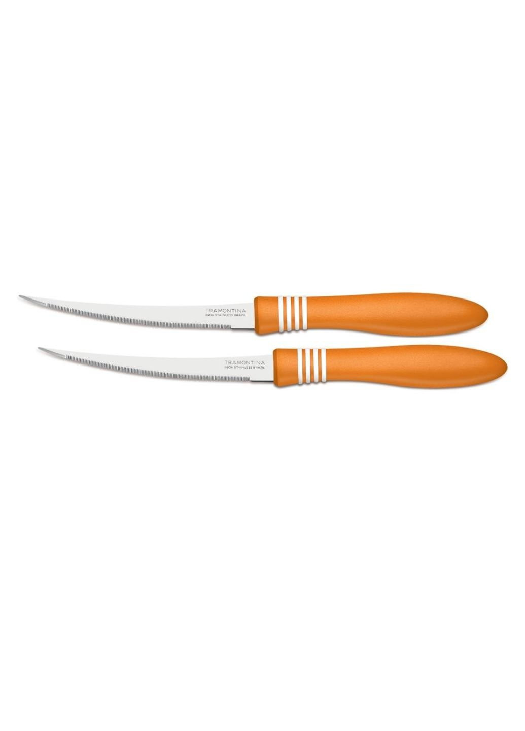 Набір ножів COR & COR для томатів 2шт 127 мм Orange (23462/245) Tramontina помаранчевий,
