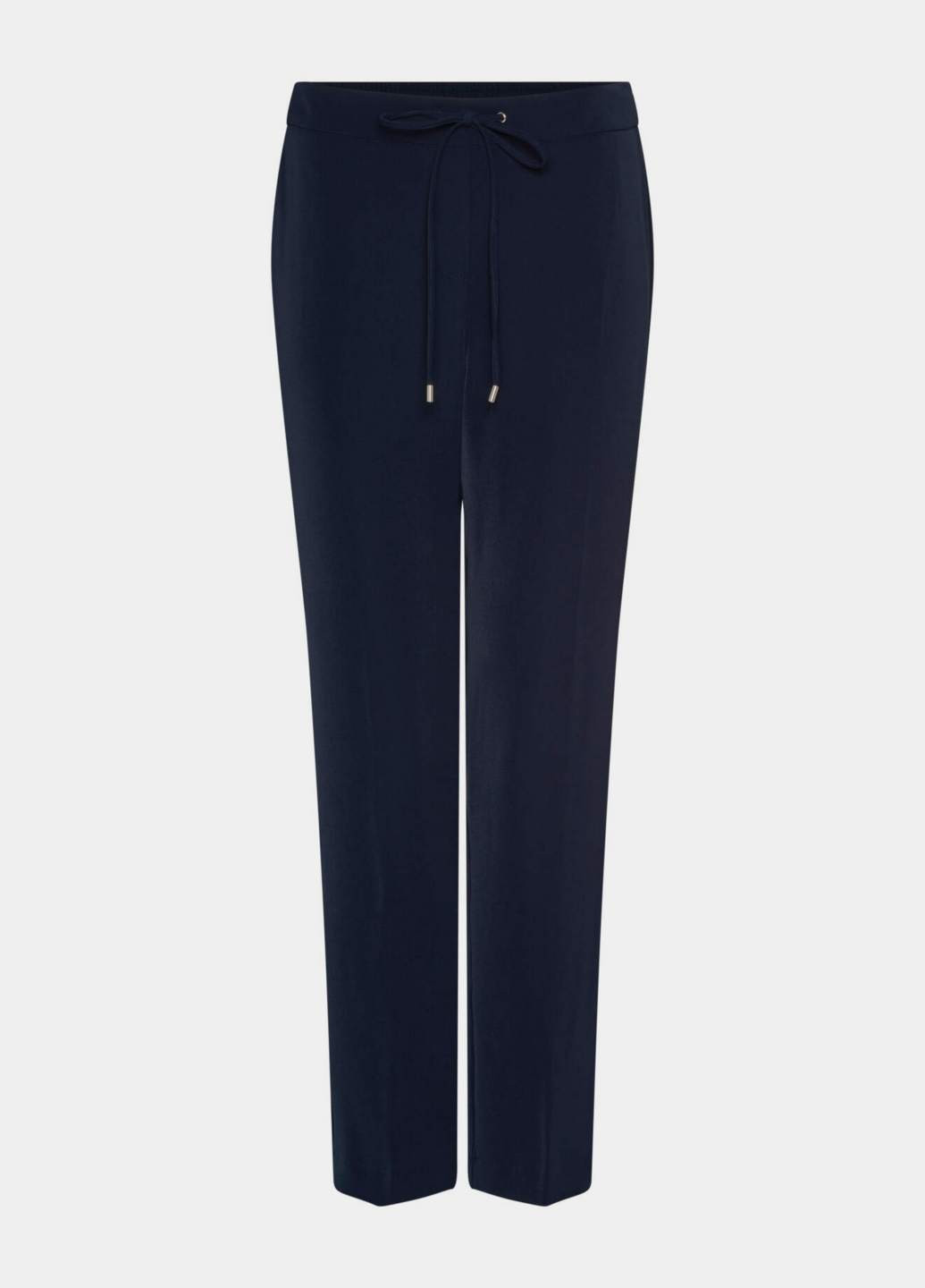 Темно-синие кэжуал демисезонные зауженные брюки Orsay