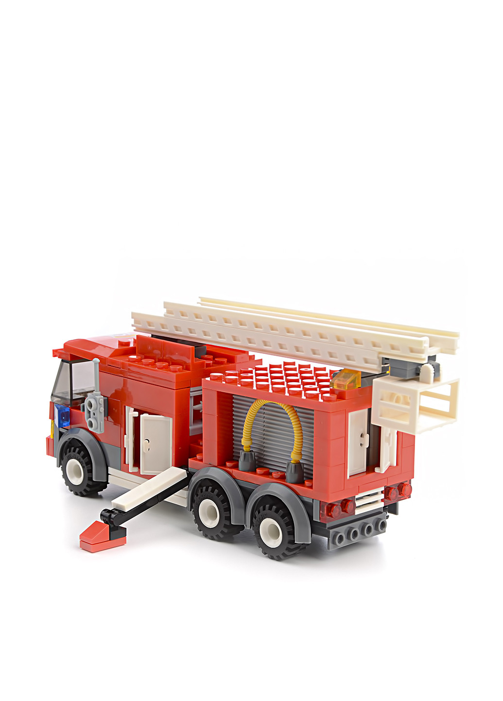 Конструктор Пожарная машина, 21х5х28,5 см NaNa красный