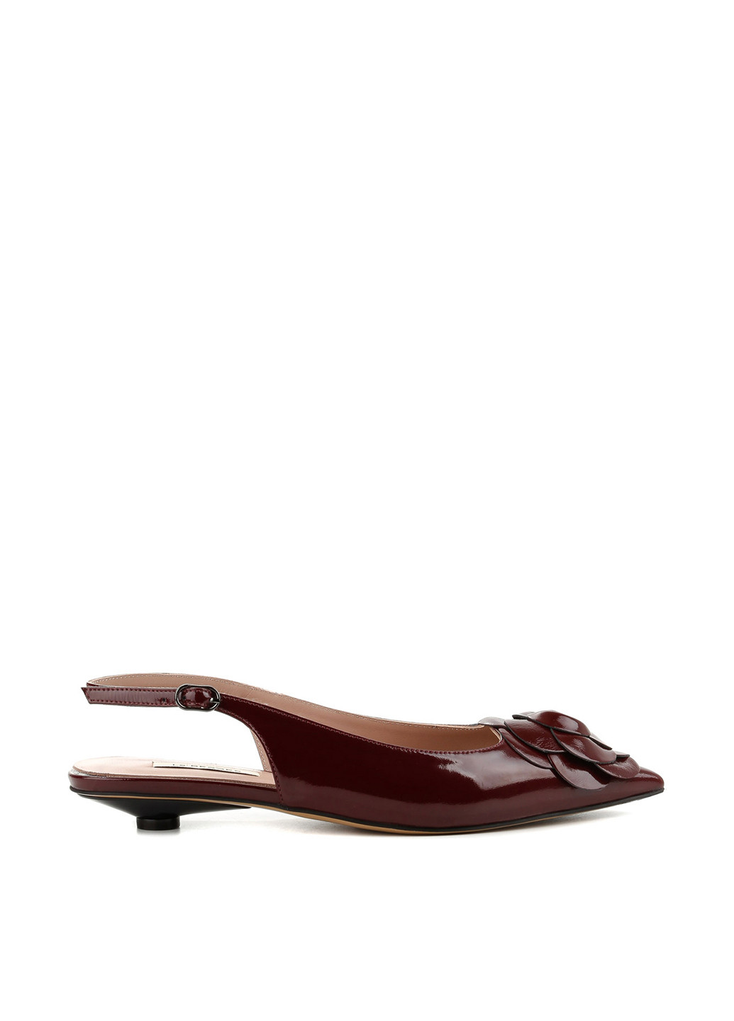 Le'BERDES Туфли слингбеки бордовый з натуральная кожа, украина — лето (360795508)