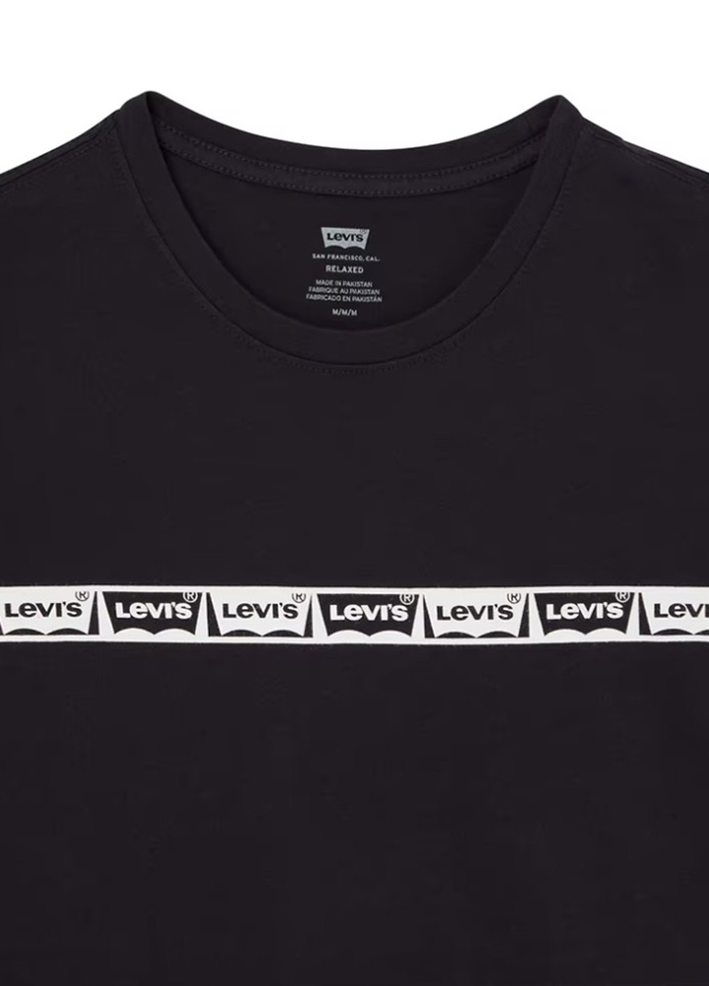 Черная футболка Levi's