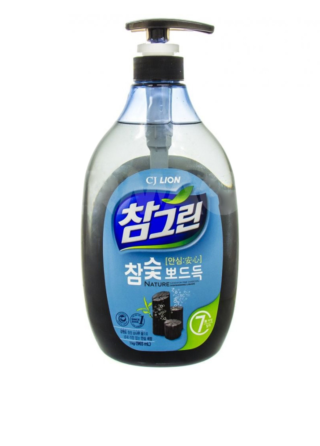 Средство для мытья посуды Древесный уголь, 965 мл LION KOREA (124712422)