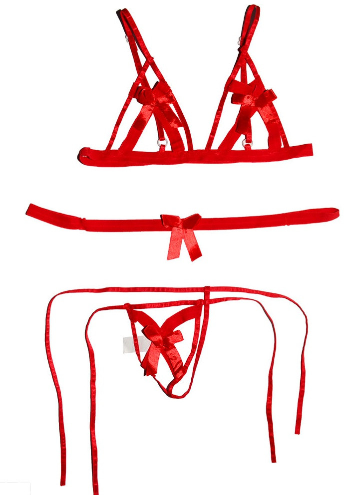 Красный демисезонный игровой костюм полоненка Langsha