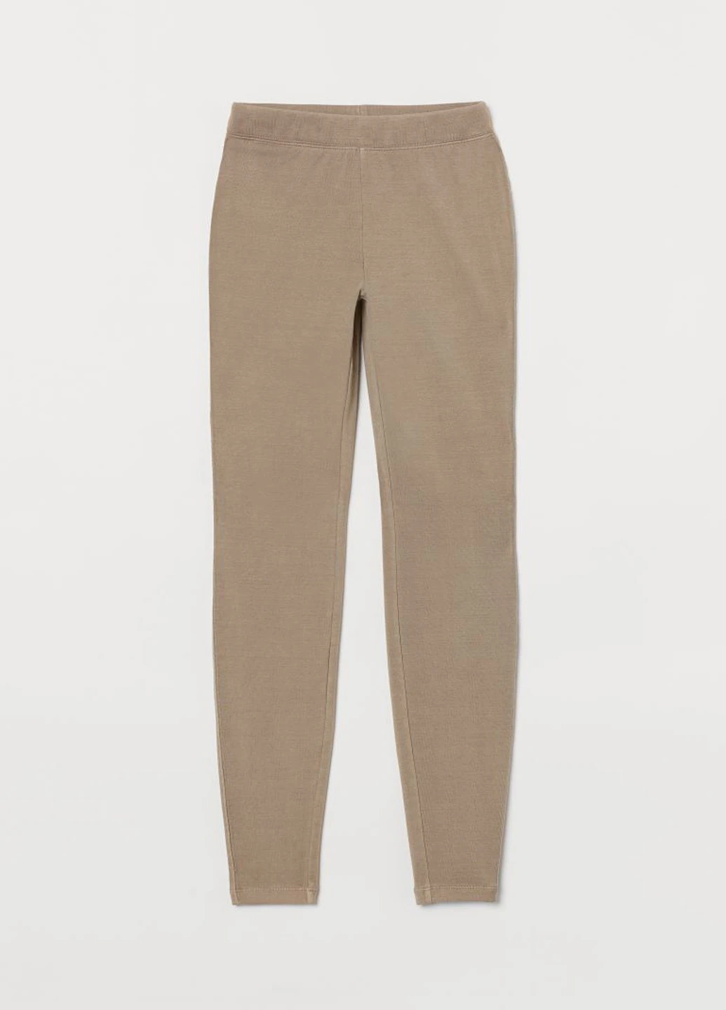 Бежевые демисезонные леггинсы H&M