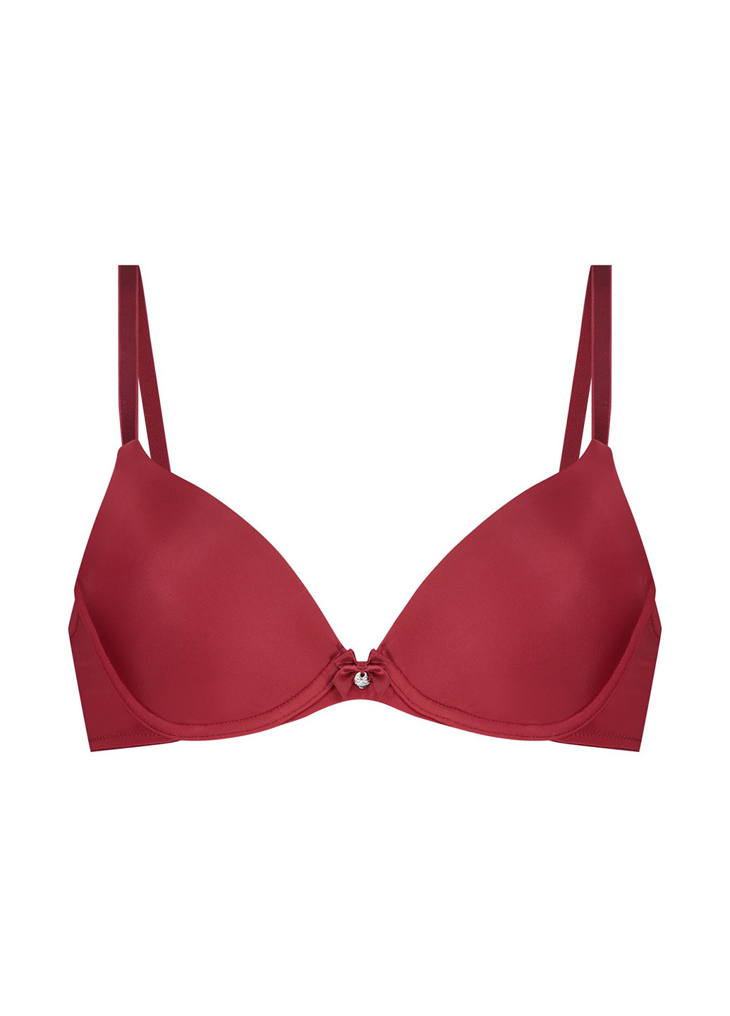 Бордовий бюстгальтер Hunkemoller з кісточками поліамід