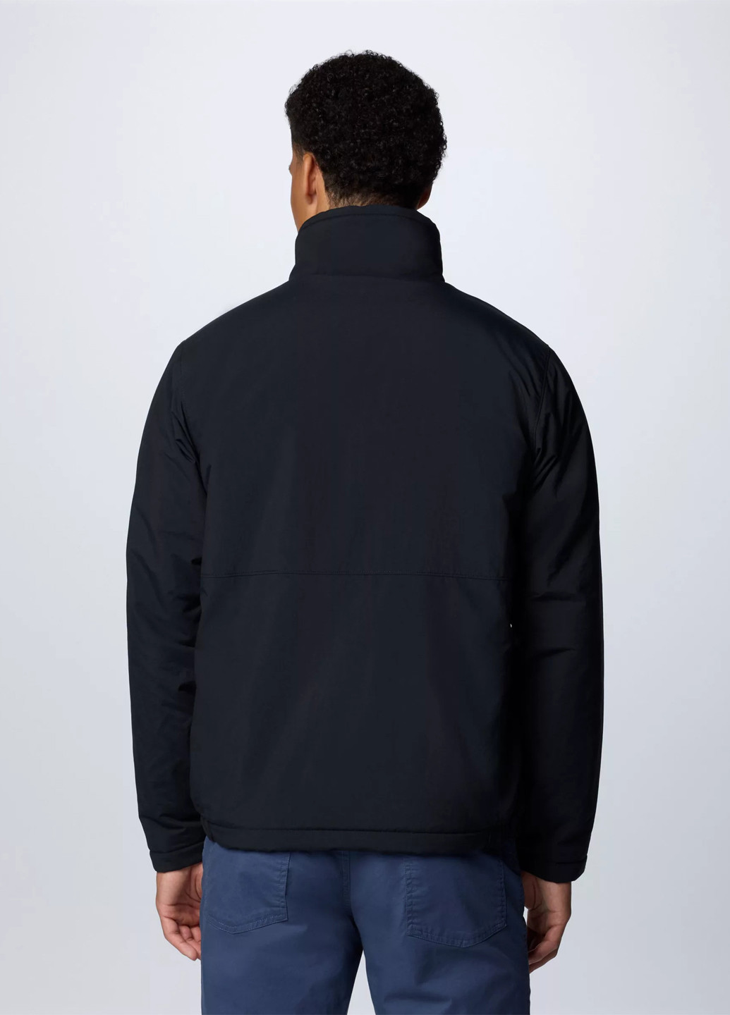 Черная демисезонная куртка Columbia