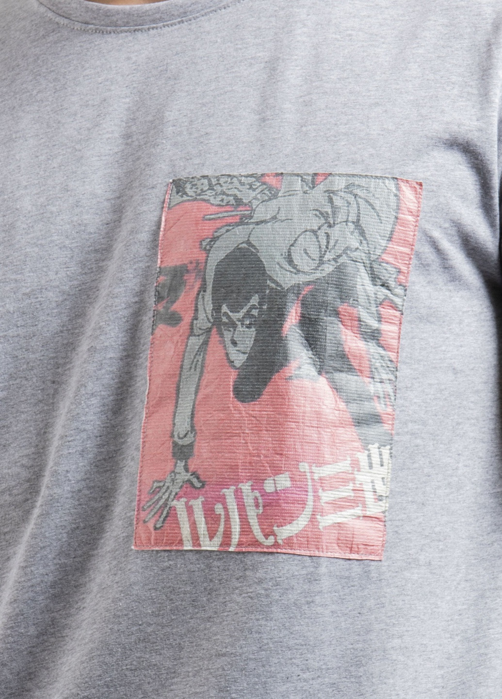 Серая серая футболка с принтом lupin Ko Samui