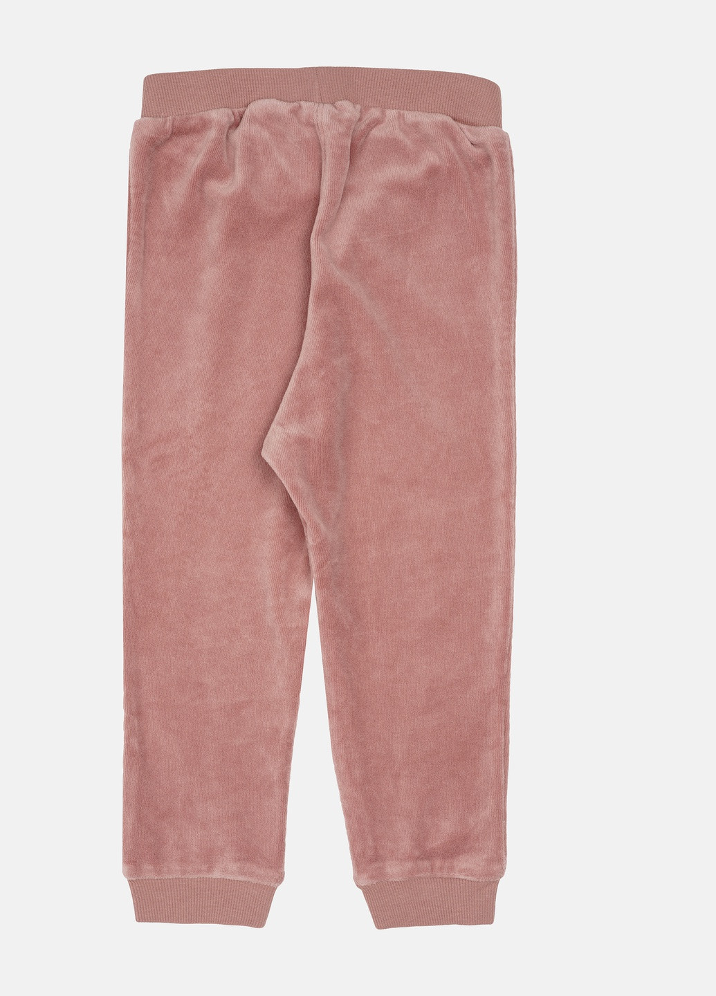 Розовые кэжуал демисезонные брюки H&M
