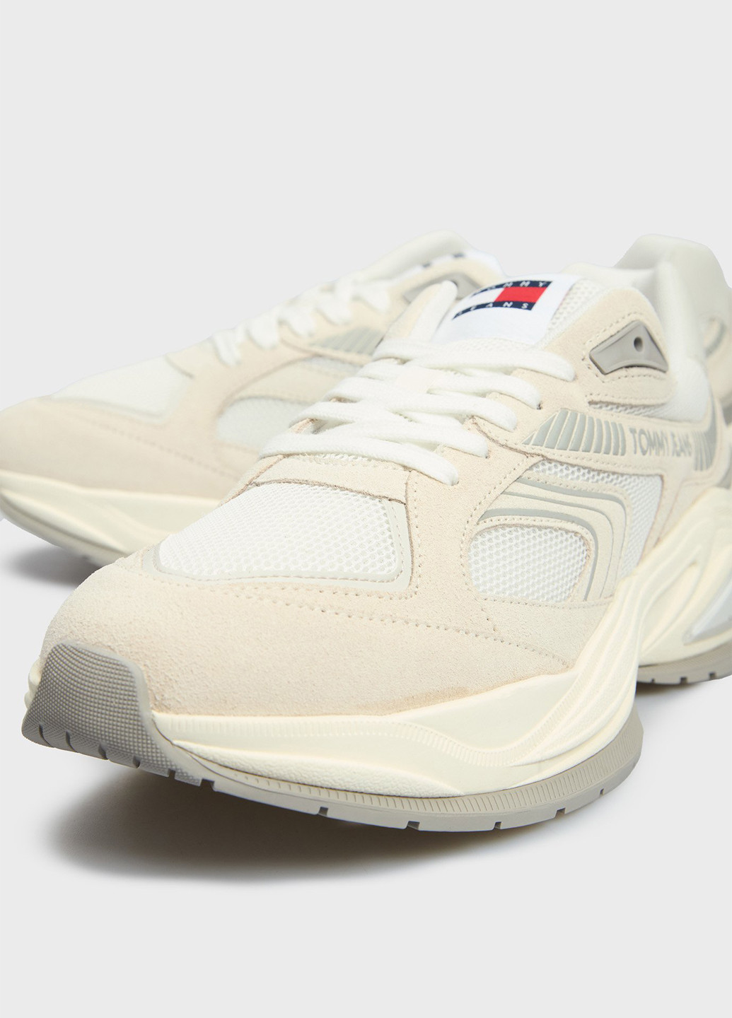 Сіро-бежеві всесезон кросівки Tommy Jeans