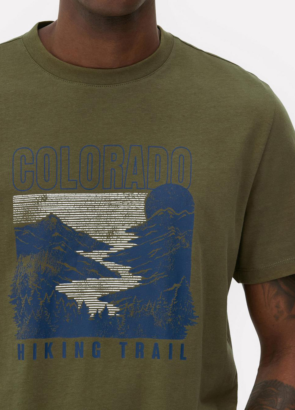 Хакі (оливкова) футболка Primark