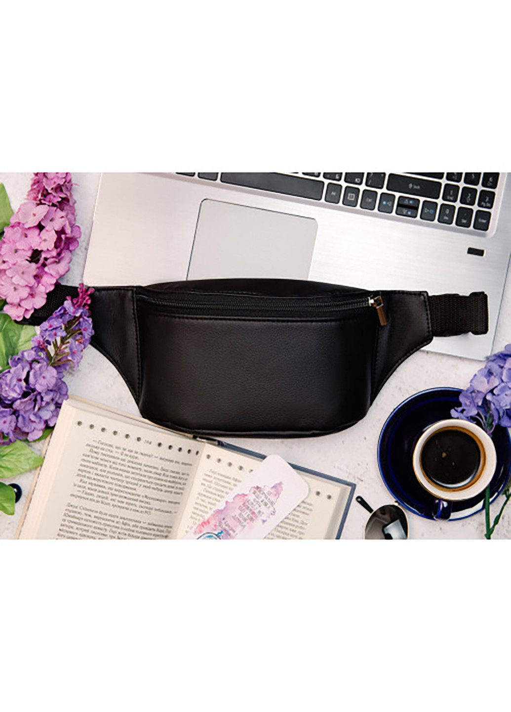 Женская сумка на пояс (бананка) 22х12х4 см Sambag (252133323)