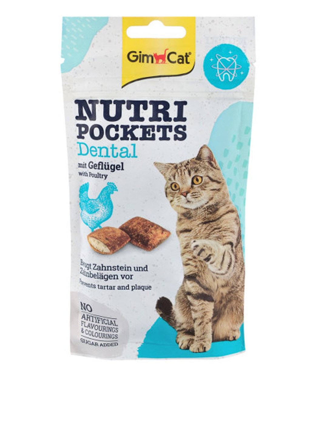 Ласощі Nutri Pockets д/кішок Dental, 60 г. Gimborn (16935078)