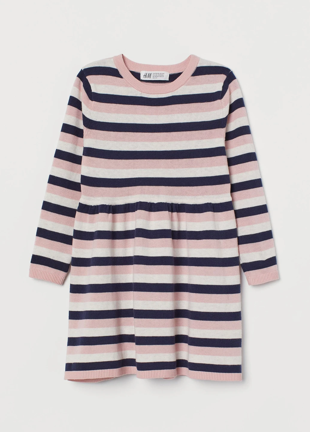 Розовое платье H&M (222302312)