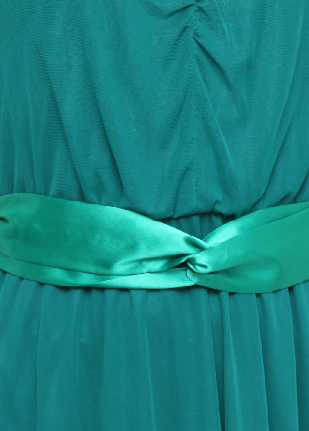 Зеленое кэжуал платье Even&Odd однотонное