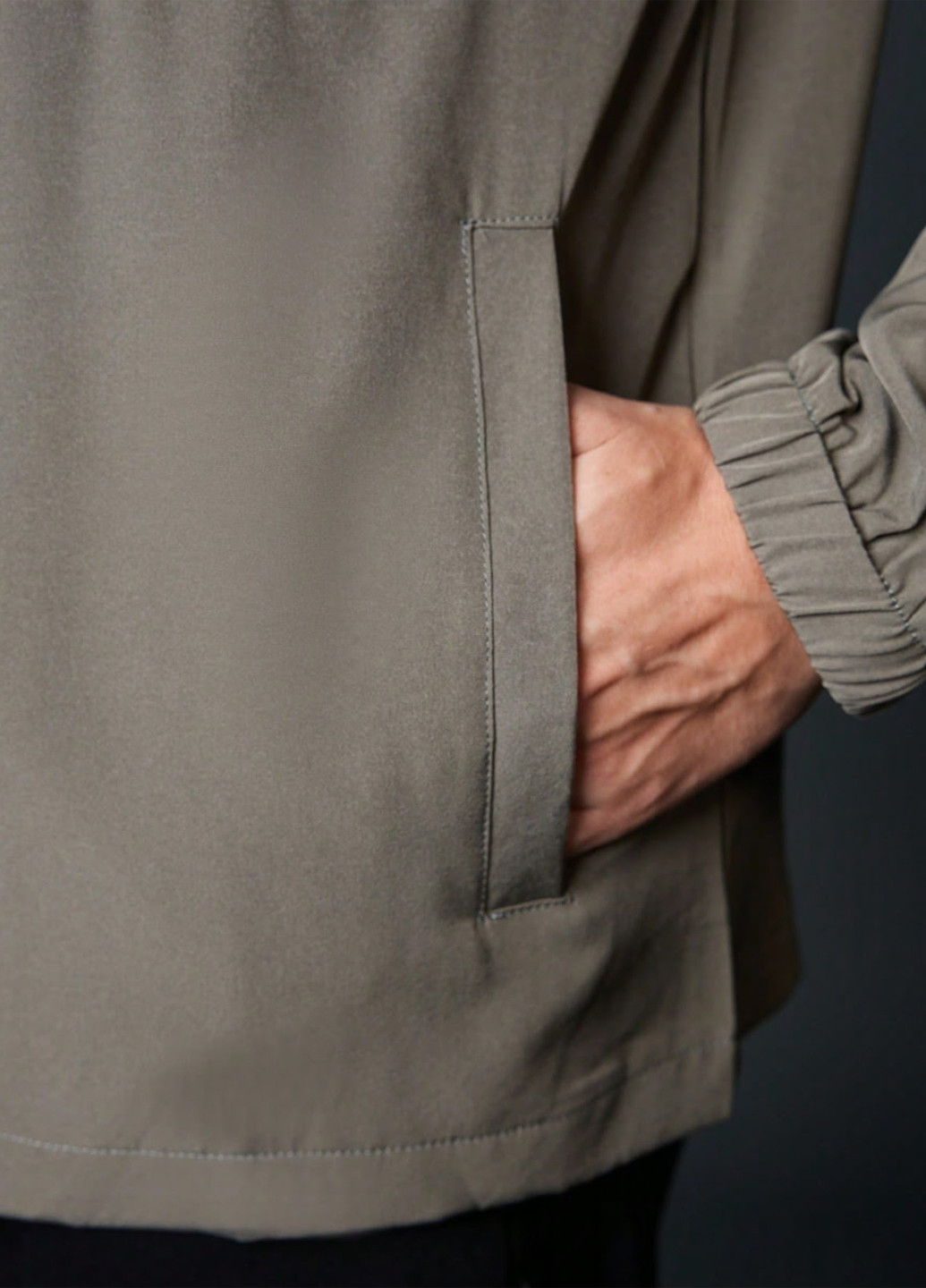 Сіра демісезонна куртка SHEIN