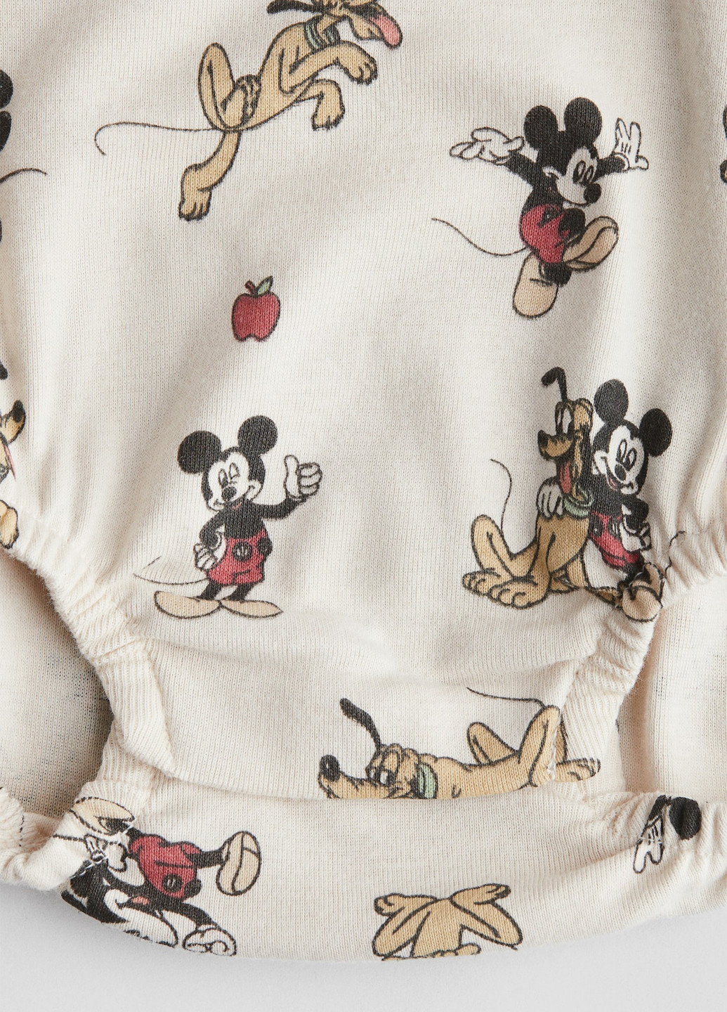 Светло-бежевый демисезонный комплект (боди, брюки) H&M