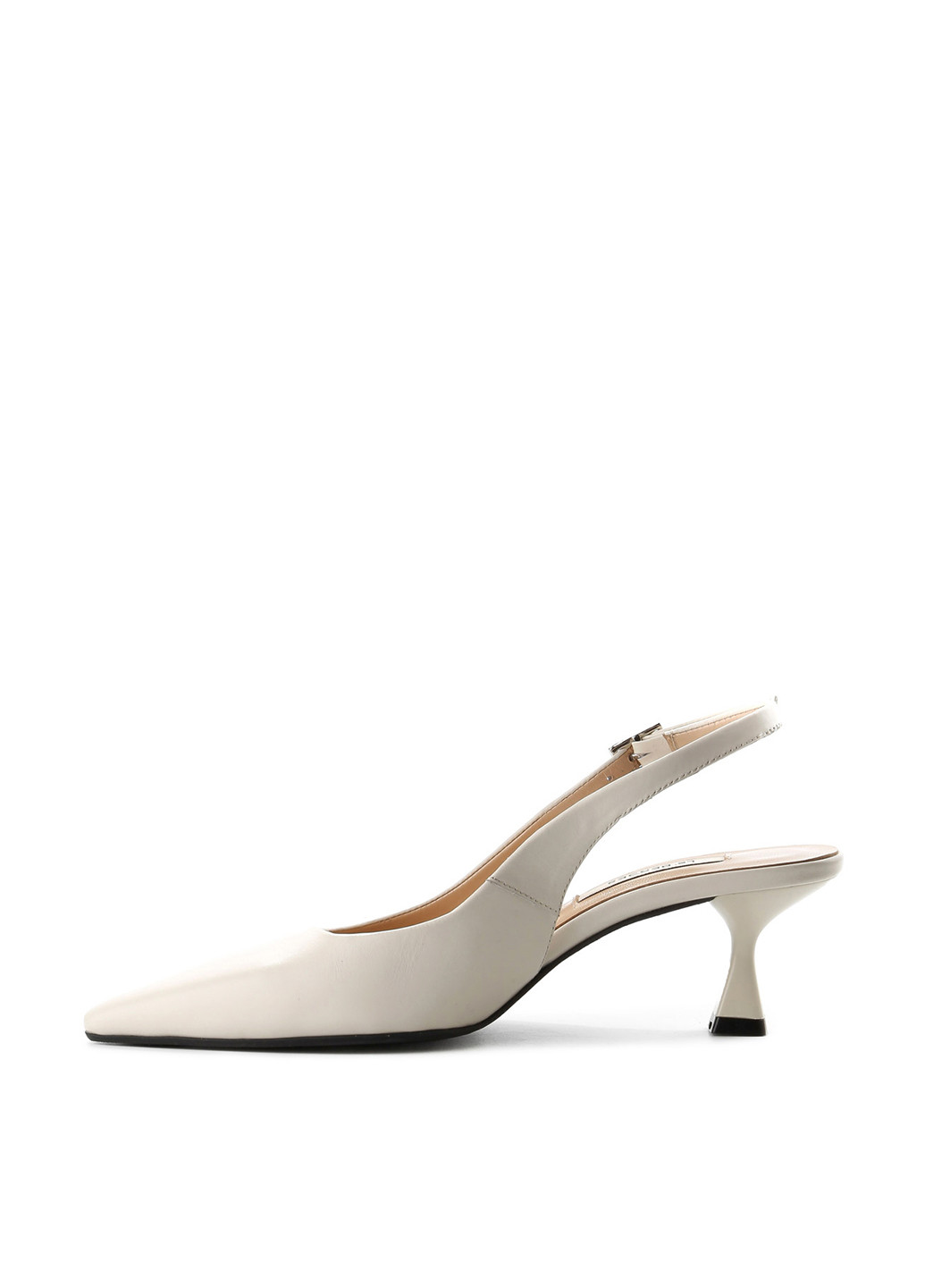 Le'BERDES Туфли слингбеки молочный з натуральная кожа, украина — лето (360795583)