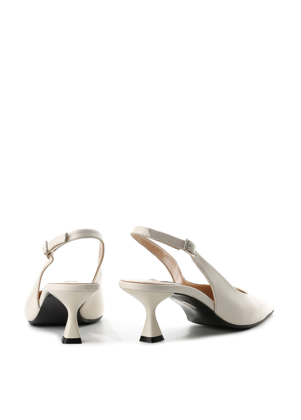 Le'BERDES Туфли слингбеки молочный з натуральная кожа, украина — лето (360795583)