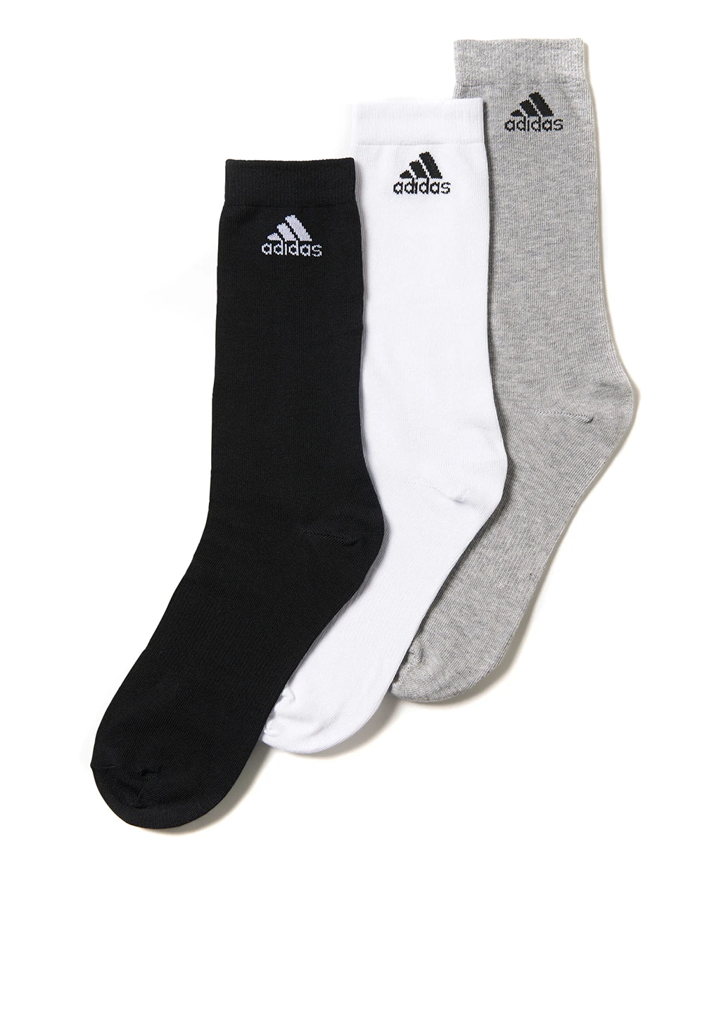 Комбинированные носки (3 пары) adidas (119937540)