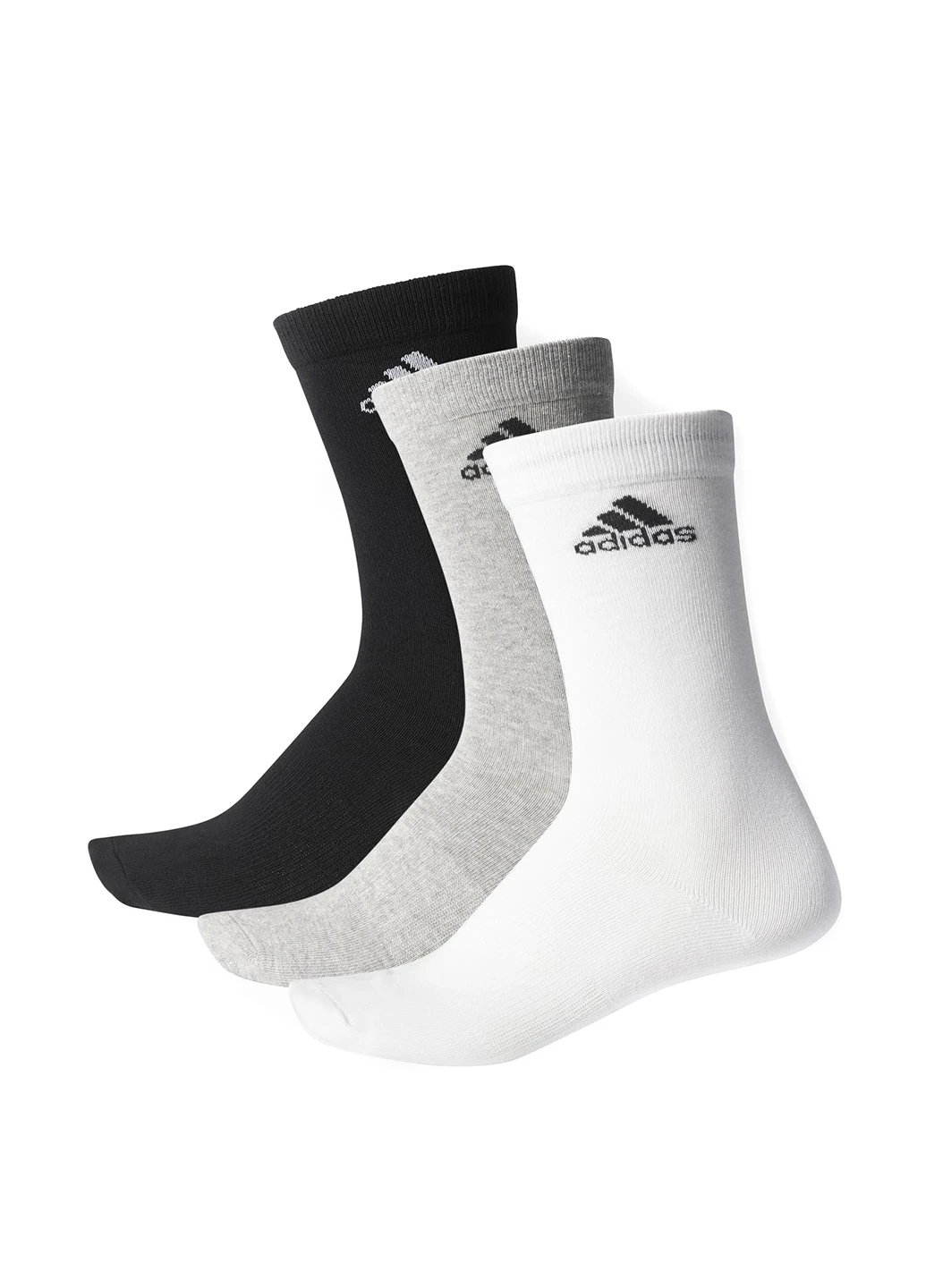 Комбинированные носки (3 пары) adidas (119937540)