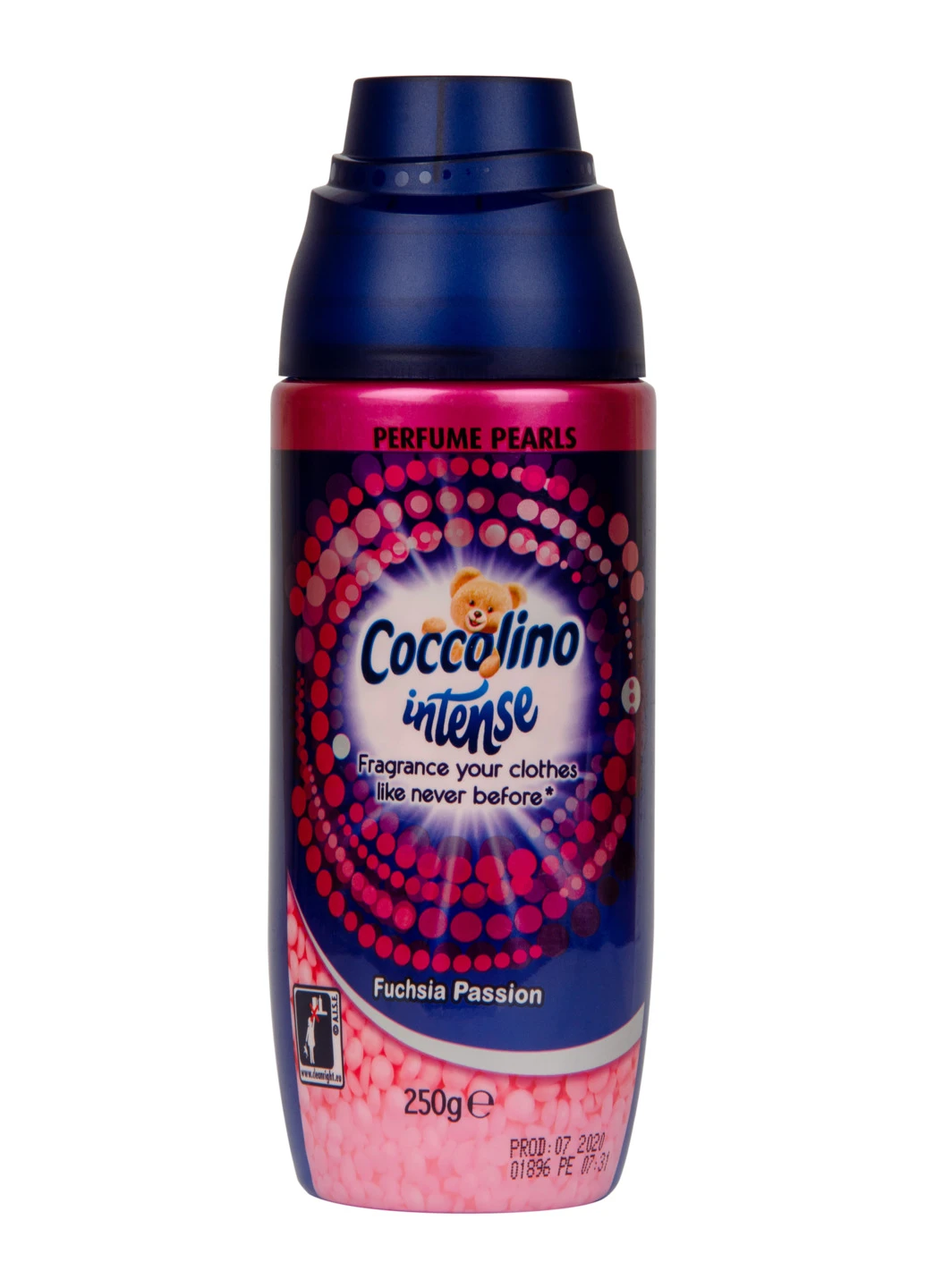 Парфюмированный кондиционер для стирки в гранулах Fuchsia Passion 250 г Coccolino (243425448)