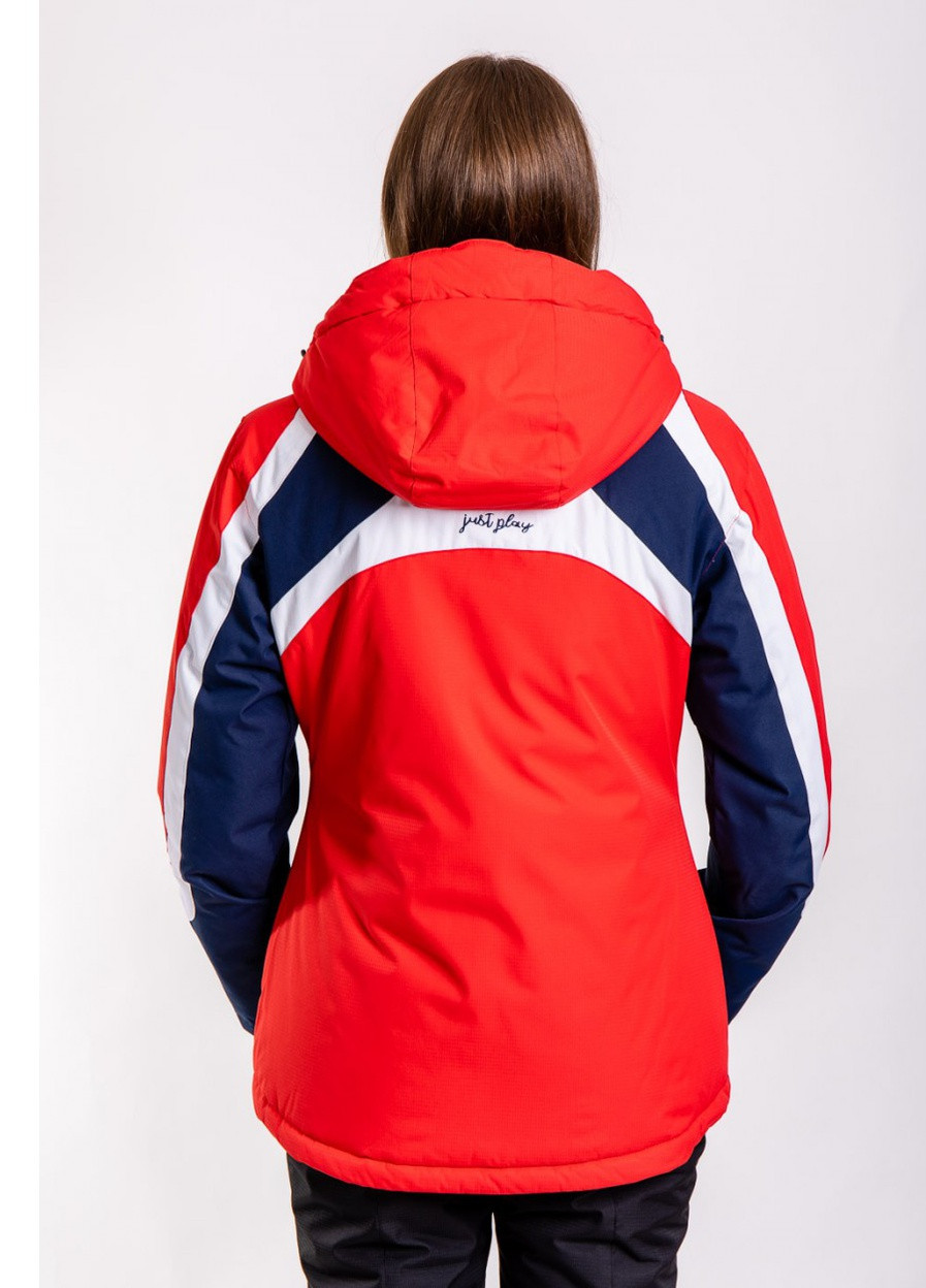 Куртка лижна жіноча червоний (B2374-red) Just Play (255616549)