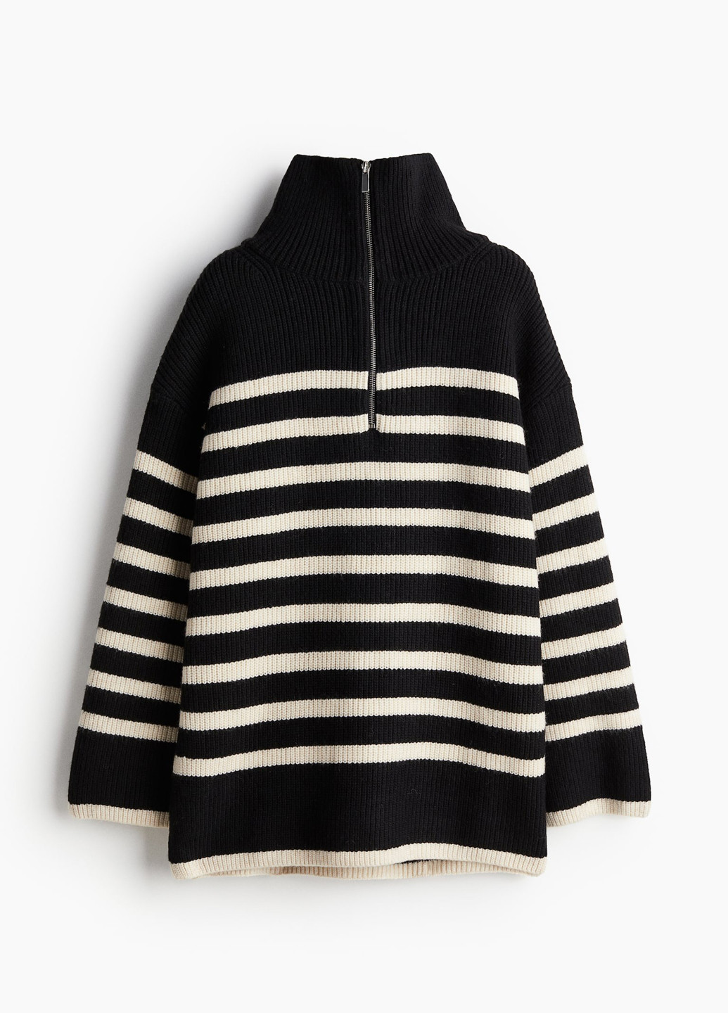 Чорний демісезонний светр H&M