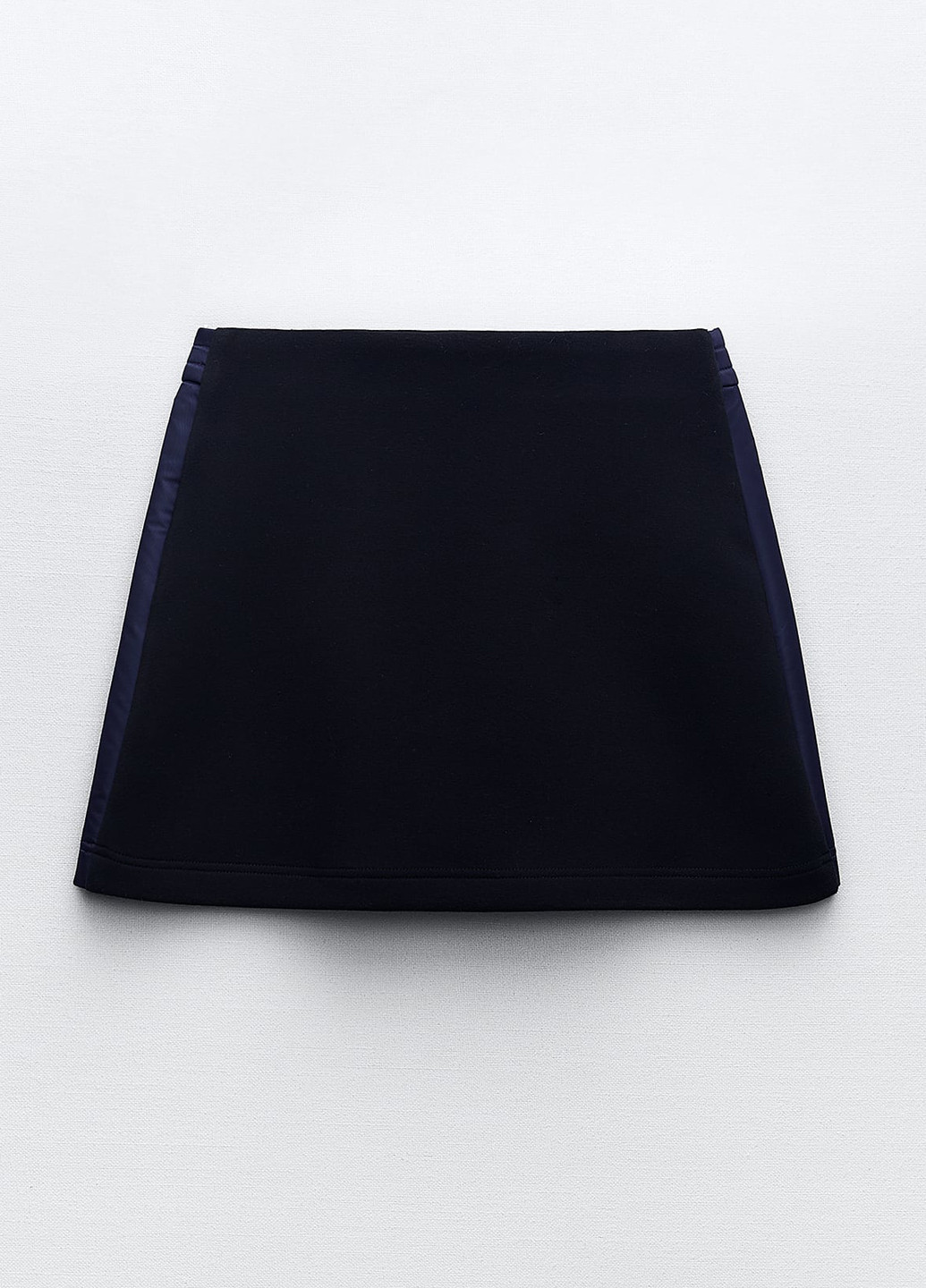 Темно-синяя кэжуал однотонная юбка Zara
