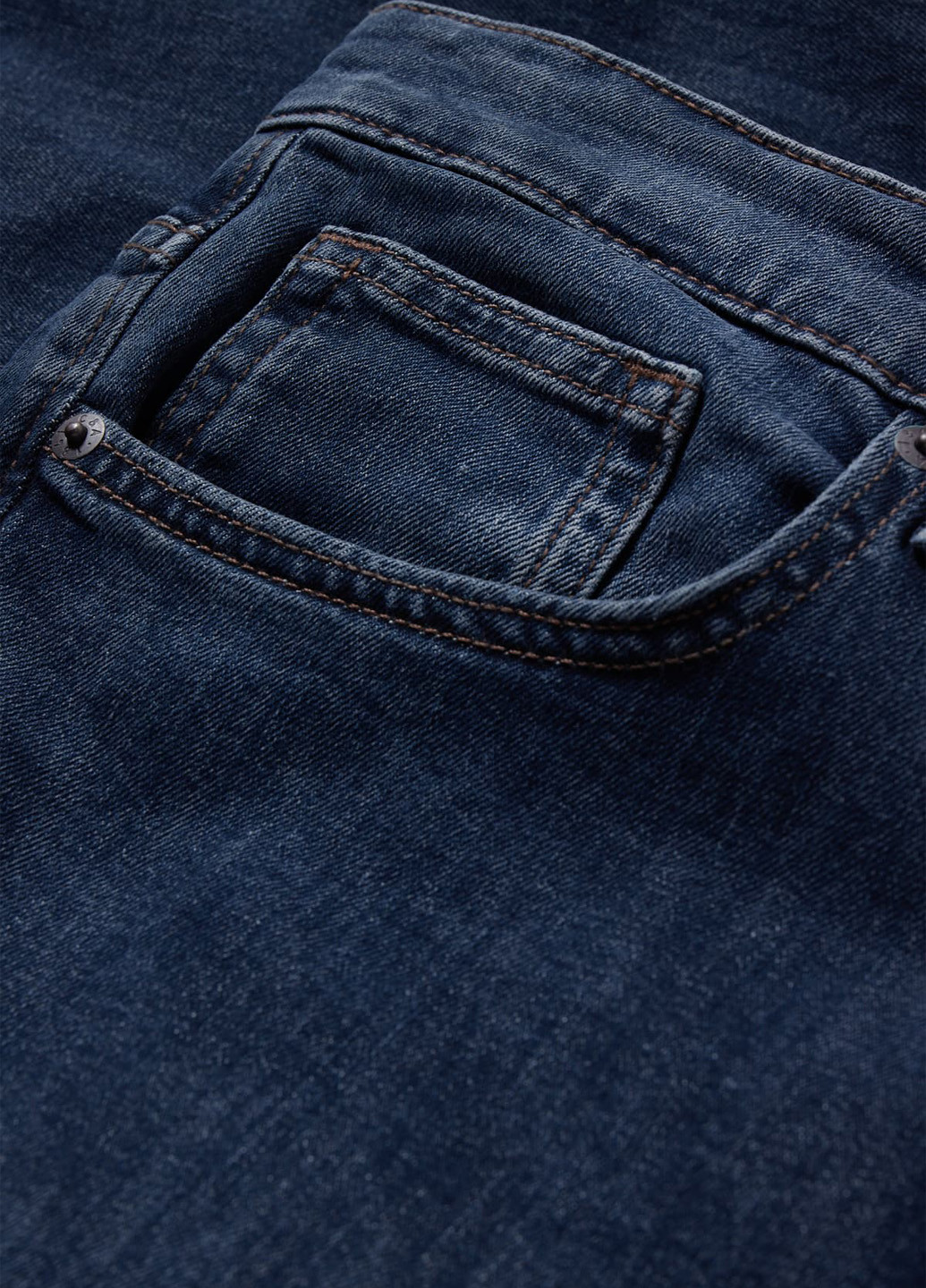 Синие демисезонные регюлар фит джинсы C&A