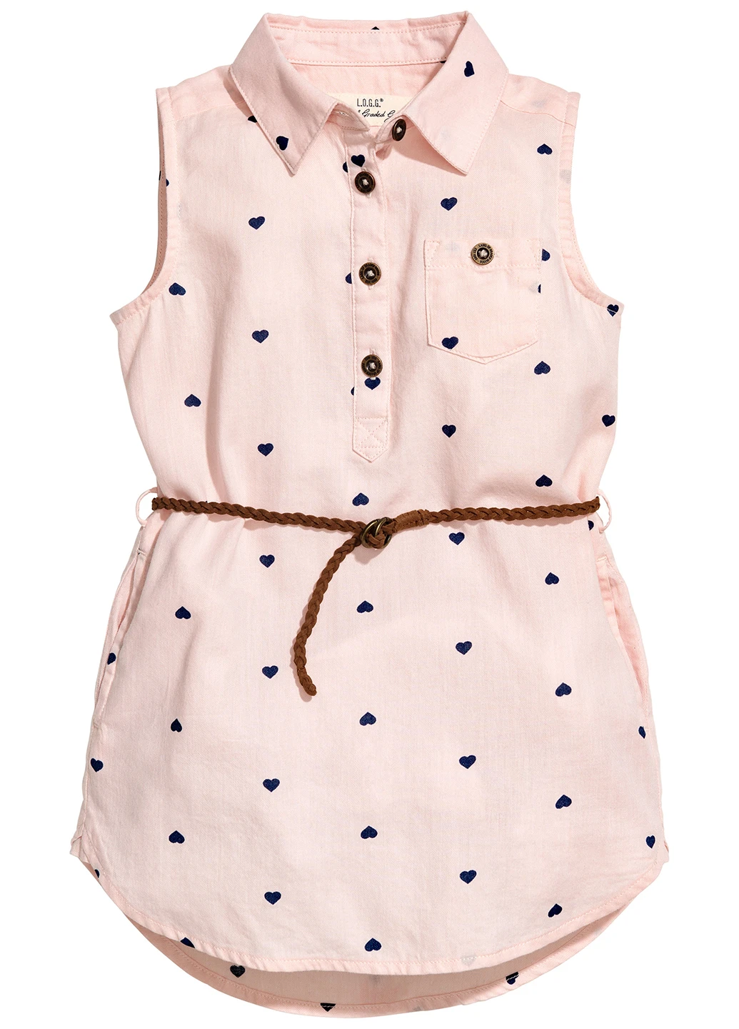 Світло-рожева сукня H&M (61625448)