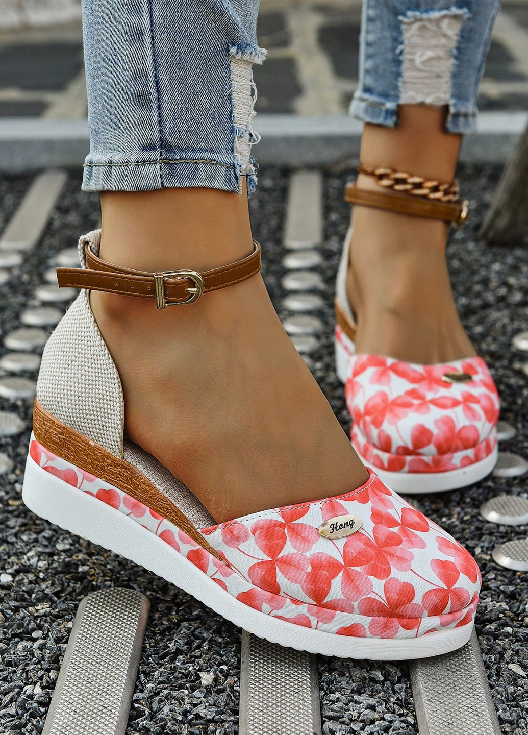 SHEIN Туфлі білий з поліуретан, китай — літо (330749759)