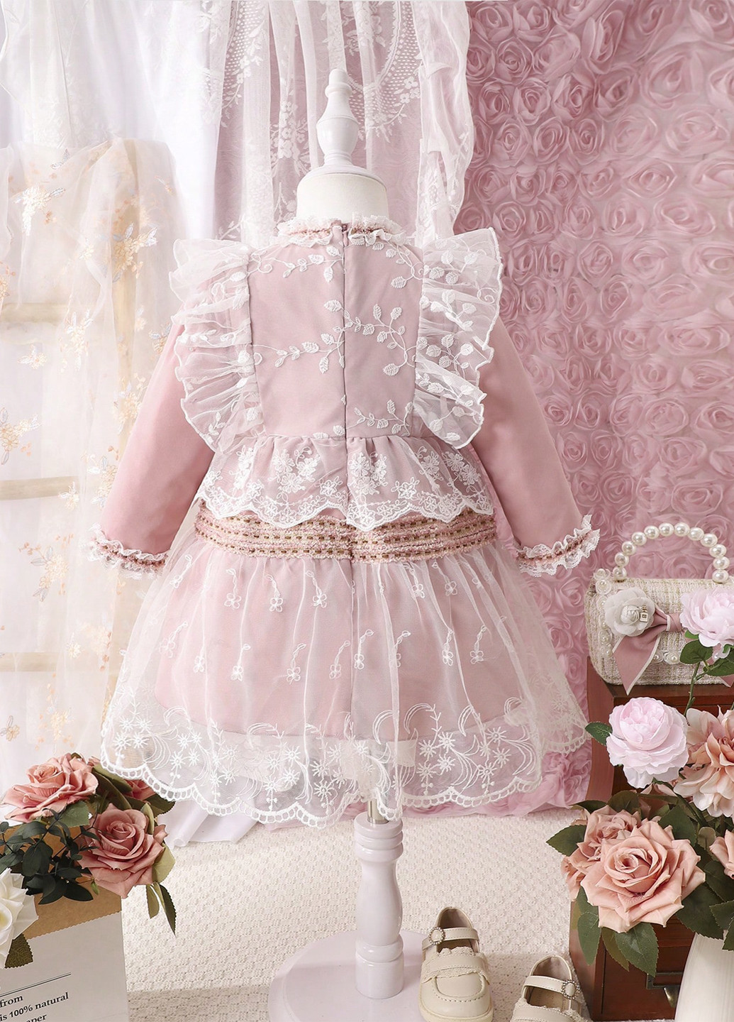 Світло-рожева сукня SHEIN (316752981)