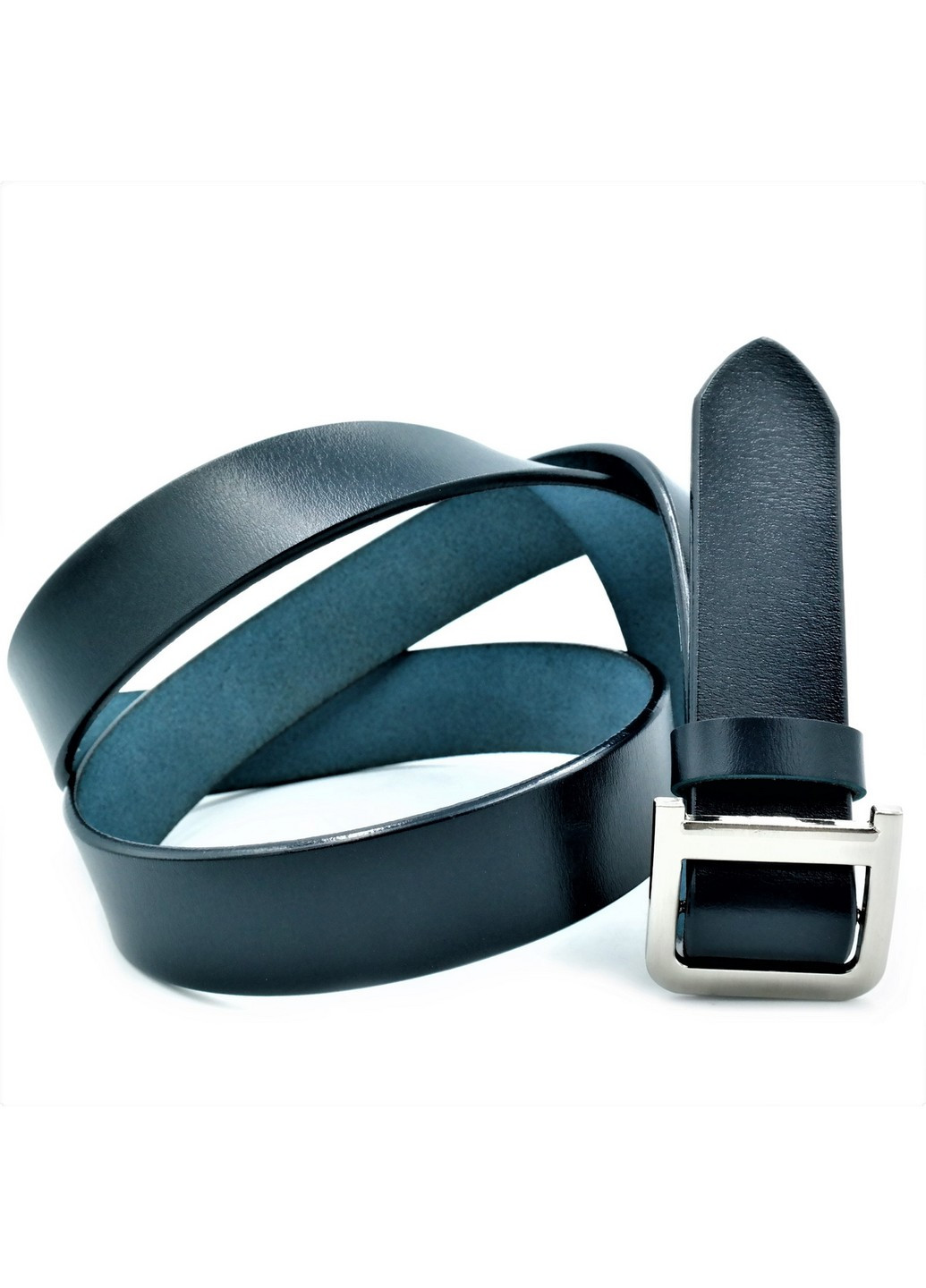 Кожаный ремень женский 110-115х3 см Weatro (211364602)