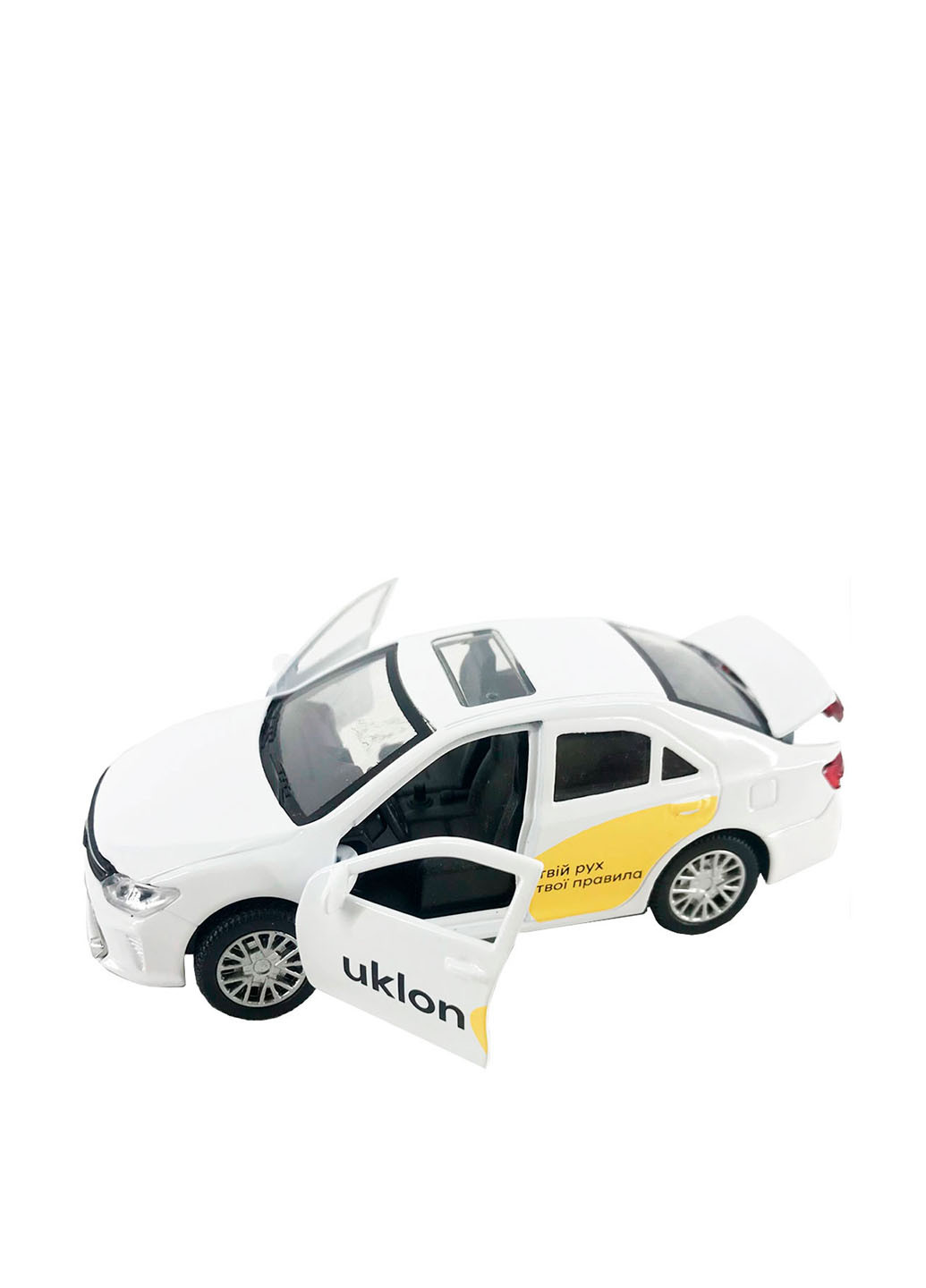 Автомодель таксі Toyota Camry Uklon, 12x3x3 см Technopark (251419143)