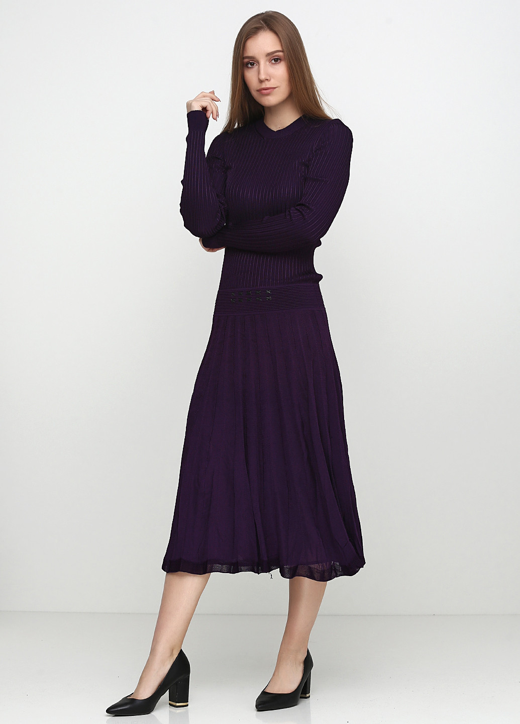 Фіолетова кежуал сукня Ralph Lauren однотонна