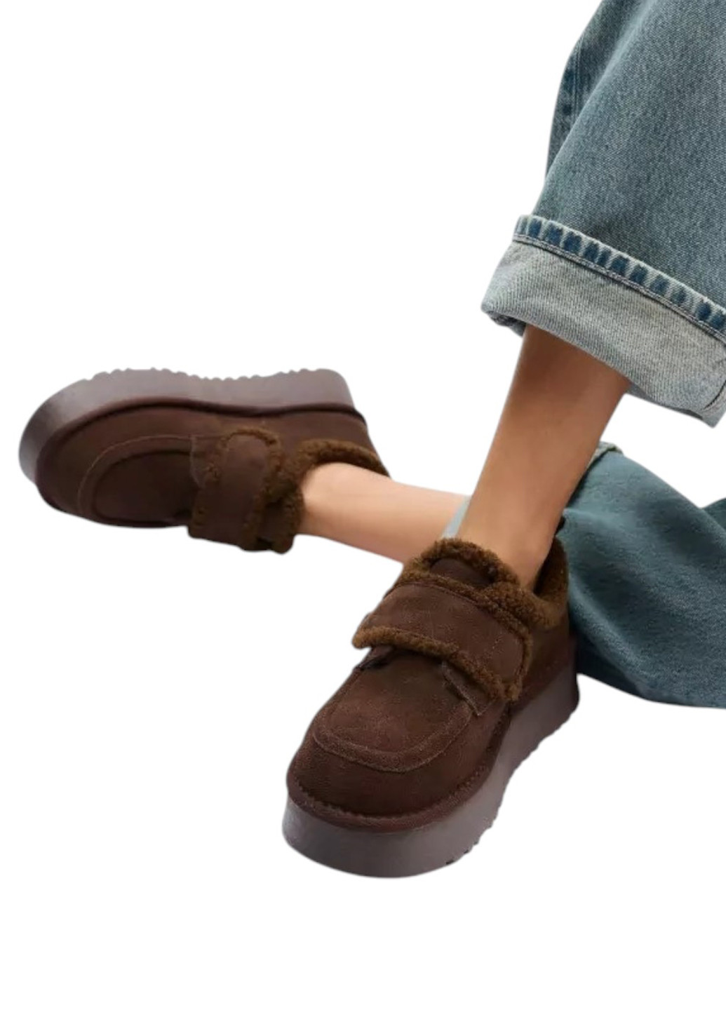 Коричневые слипоны ALLSY однотонные