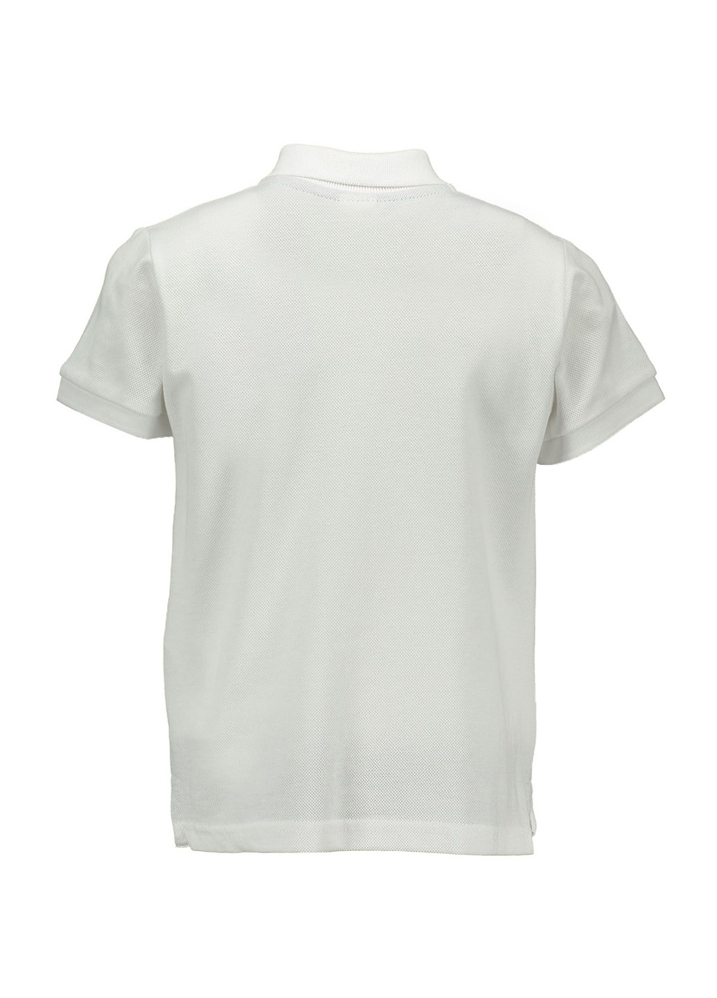 Белая детская футболка-поло для мальчика Piazza Italia