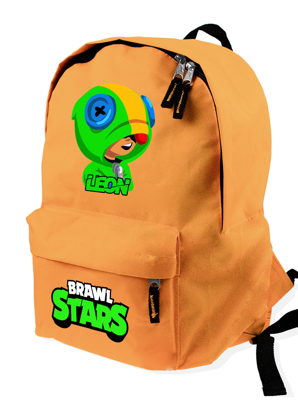 Детский рюкзак Леон Бравл Старс (Leon Brawl Stars) (9263-1015) MobiPrint (217363548)