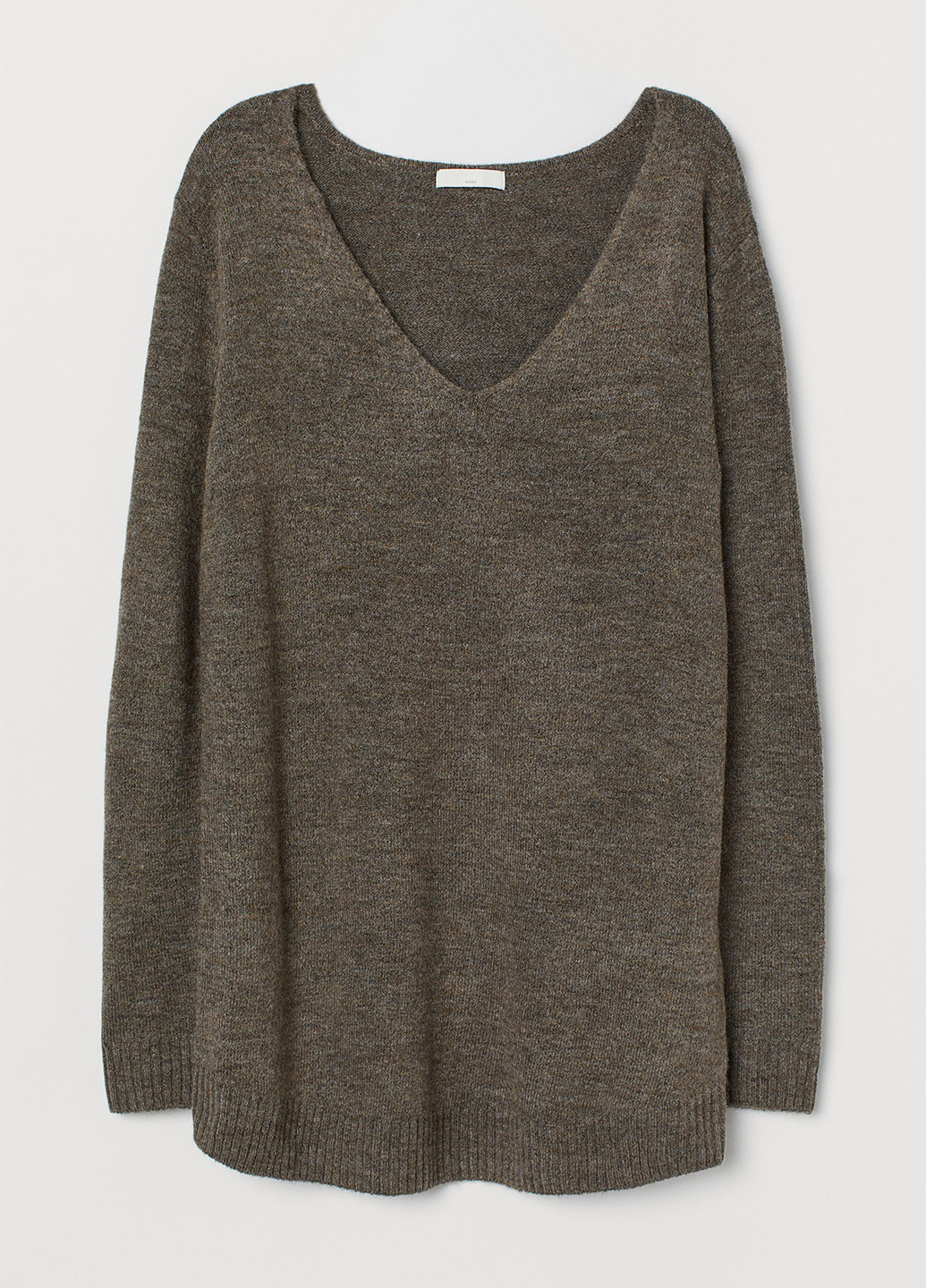 Темно-серый демисезонный пуловер для беременных пуловер H&M