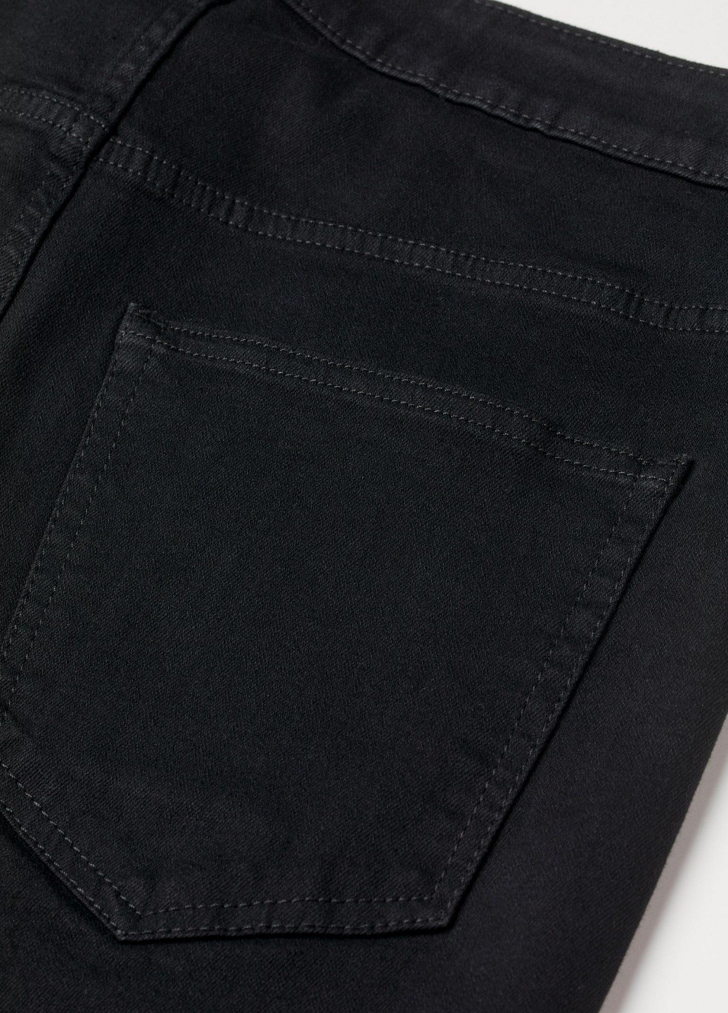 Черные демисезонные джегинсы H&M