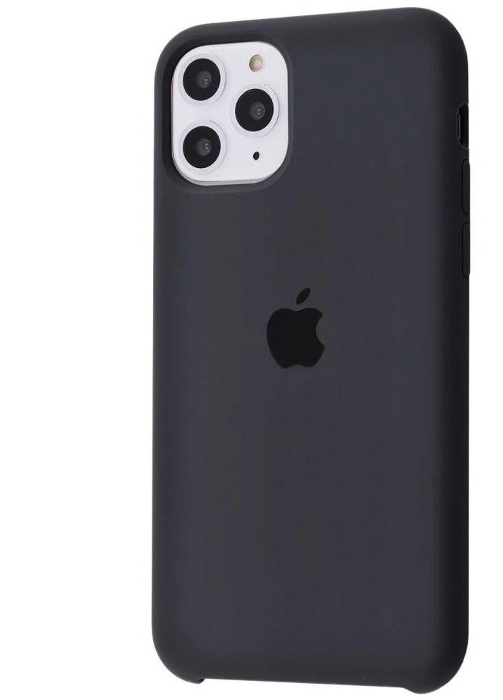 Силиконовый Чехол Накладка Silicone Case для iPhone 11 Pro Max Dark Grey No Brand (254091461)